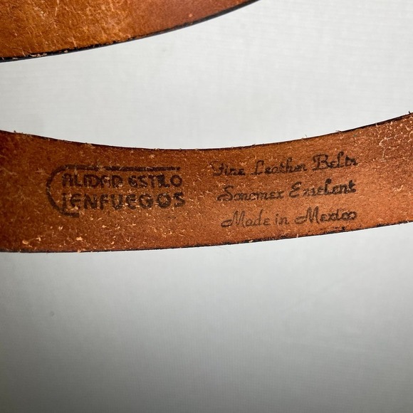 Alidad Estlo Ienfuegos | Leather Belt Brown 42‎ Mexico - Picture 6 of 7
